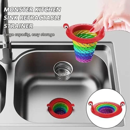 🌈 Expandable Kitchen Sink Strainer – Catches Food Scraps & Debris to Help Prevent Clogged Drains