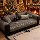 Plush Chenille Anti-Slip Couch Cover