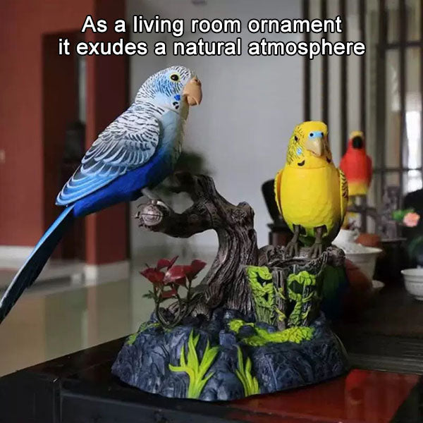 🦜Electric battery-powered voice-controlled parrots