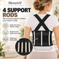 ⏳Time-Limited Special⏰ Support Your Back Instantly! Breathable 4-Rod Waist Support Brace