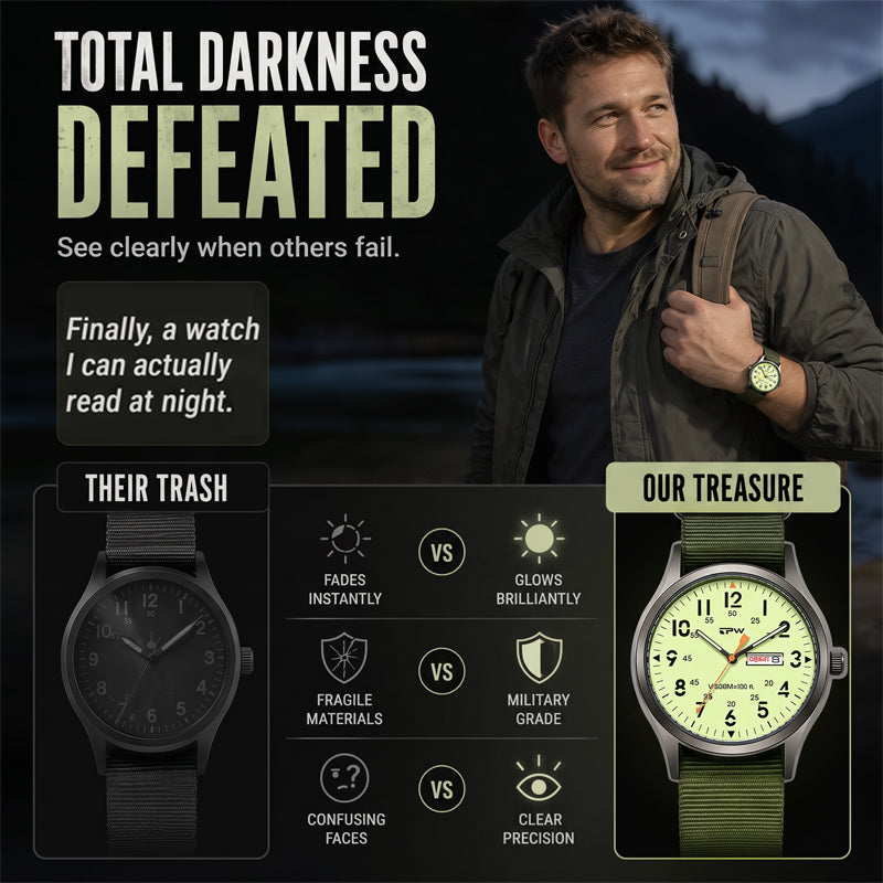 📢📢50% OFF !! ⏰Men's Quartz Watch with Luminous Display