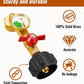 🔥 50% off for a limited time in the winter 🌟🎄 Top of the Line Propane Fill Elbow Adapter with Tank Pressure Gauge