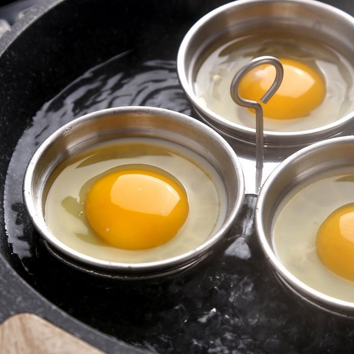 🥚 2026 Sale — Over 21,700 Sold! 🍳 304 Stainless Steel Egg Cooker – Food-Grade, Rust-Resistant & Available in Heart-Shaped or Classic Style 🌟