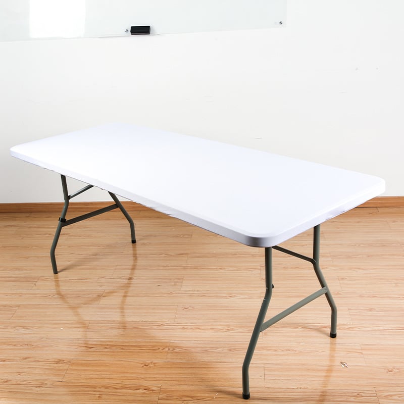 🌸 LIMITED TIME 50% OFF! ✨Pack Stretch Fabric Table Top Cap Cover, fits 4ft/6ft/8ft Tables