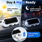 🚗🚨✨Compact Solar Anti-Theft LED Flashing Lamp