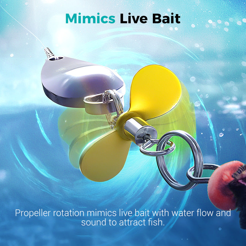 🎣🔥50% OFF!! ✨🎁Metal propeller fishing lure for catching fish✨