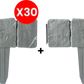 ⏳Time-Limited Special⏰Imitation Stone Garden Fence – Realistic Look, Easy Install & Expandable Design 🌿✨