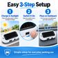 🚗🚨✨Compact Solar Anti-Theft LED Flashing Lamp