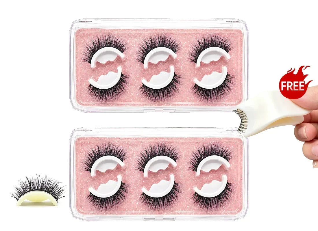 💕Reusable Self-Adhesive False Eyelashes