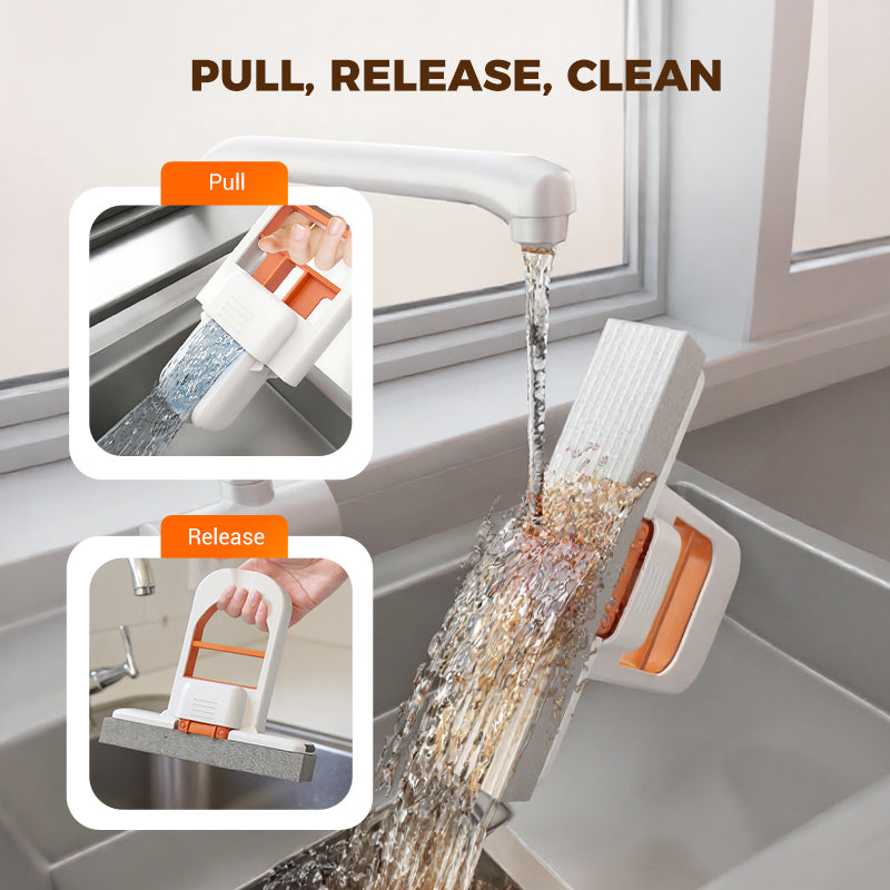 ⏳Time-Limited Special⏰Mini Portable Self-Squeezing Mop✨Hands-Free Compact Cleaning Mop