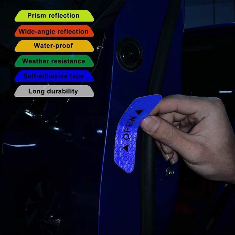📢 50% OFF! Car Reflective Stickers – Weatherproof & Easy to Apply for Better Night Visibility 💡✨