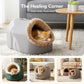 🎁 50%OFF! 💥🐾 Winter Warm Pet Cave Bed – Cozy Den for Cats & Small Dogs ❄️❤️
