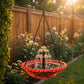 💞50K+ SOLD!🐦🌧️Vintage-Style Bird Feeder with Bath – Hangs anywhere, easy to fill. Attracts robins & blue tits. Perfect for nature lovers. 🏡✨