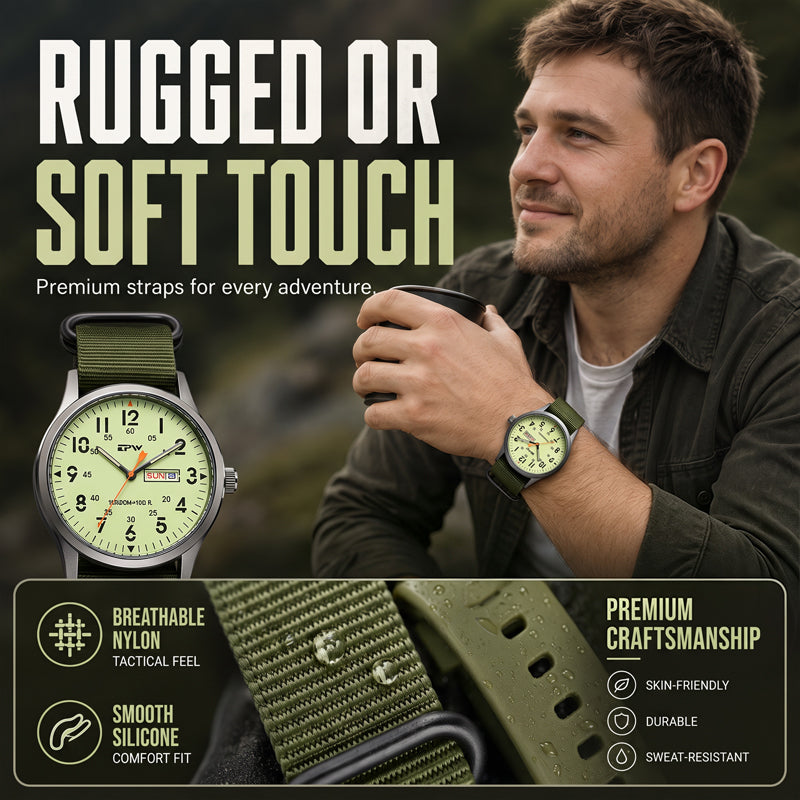 📢📢50% OFF !! ⏰Men's Quartz Watch with Luminous Display