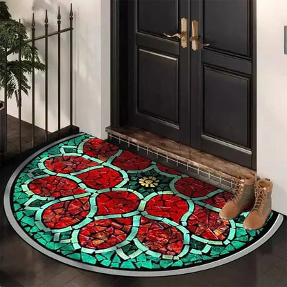 💖Spring Hot Sale 50% OFF💖Boho Style Semicircular Door Mat - Non Slip Soft Floor Carpet
