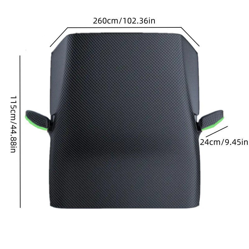 ⏳Time-Limited Special⏰ Windshield Anti-Snow & Anti-Frost Cover with Mirror Protection – Multi-use, Magnetic, Universal Fit 🚗