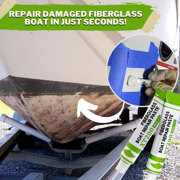⏳Time-Limited Special⏰Fiberglass Boat Repair Paste – Instant Gelcoat Fix, Marine Grade, Easy Apply ✨