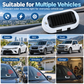 🚗🚨✨Compact Solar Anti-Theft LED Flashing Lamp