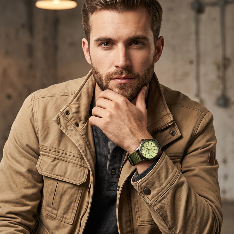 📢📢50% OFF !! ⏰Men's Quartz Watch with Luminous Display