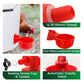 🎁Hot sale 50% OFF✨5/16 Inch Thread Automatic Poultry Water Cups