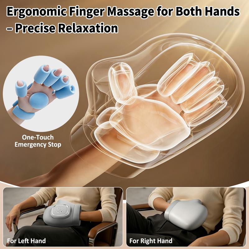 🎉 LIMITED TIME 50% OFF! 💆 Soothe Tired Hands & Wrists – Air Compression Massager with 3 Modes, 5 Intensities & Auto Timer.