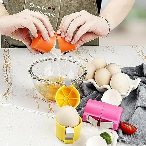 🎉2026 Sale💥Over 18,000 Sold!🥚Quick Egg Cracker – Clean Crack Every Time, No Shell Pieces, No Broken Yolks! 🍳