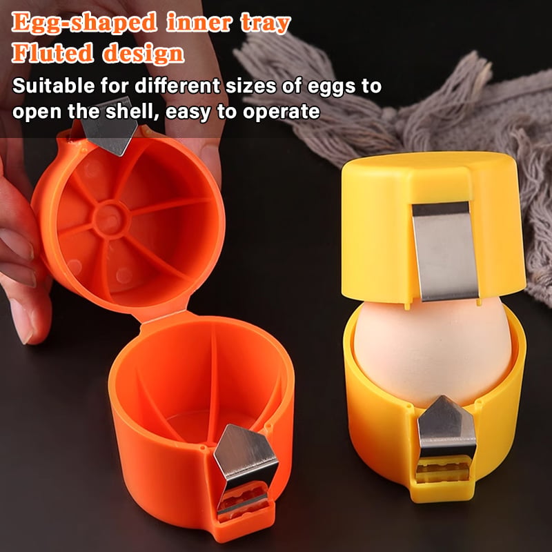🎉2026 Sale💥Over 18,000 Sold!🥚Quick Egg Cracker – Clean Crack Every Time, No Shell Pieces, No Broken Yolks! 🍳