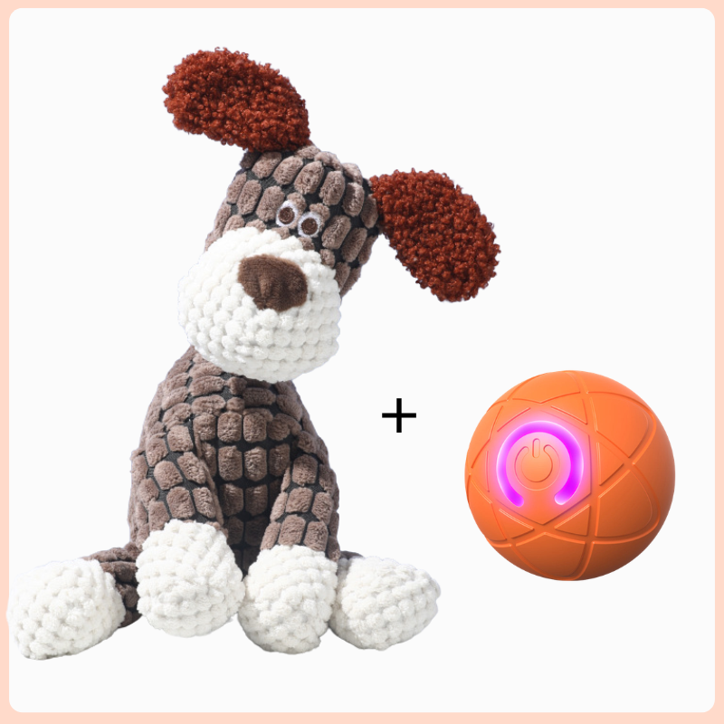 🐾 AUTO-BOUNCING SMART PET BALL WITH REMOTE CONTROL— 3 Interactive Modes | Chew-Resistant E-TPU | USB-C Rechargeable 🎾