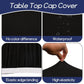🌸 LIMITED TIME 50% OFF! ✨Pack Stretch Fabric Table Top Cap Cover, fits 4ft/6ft/8ft Tables