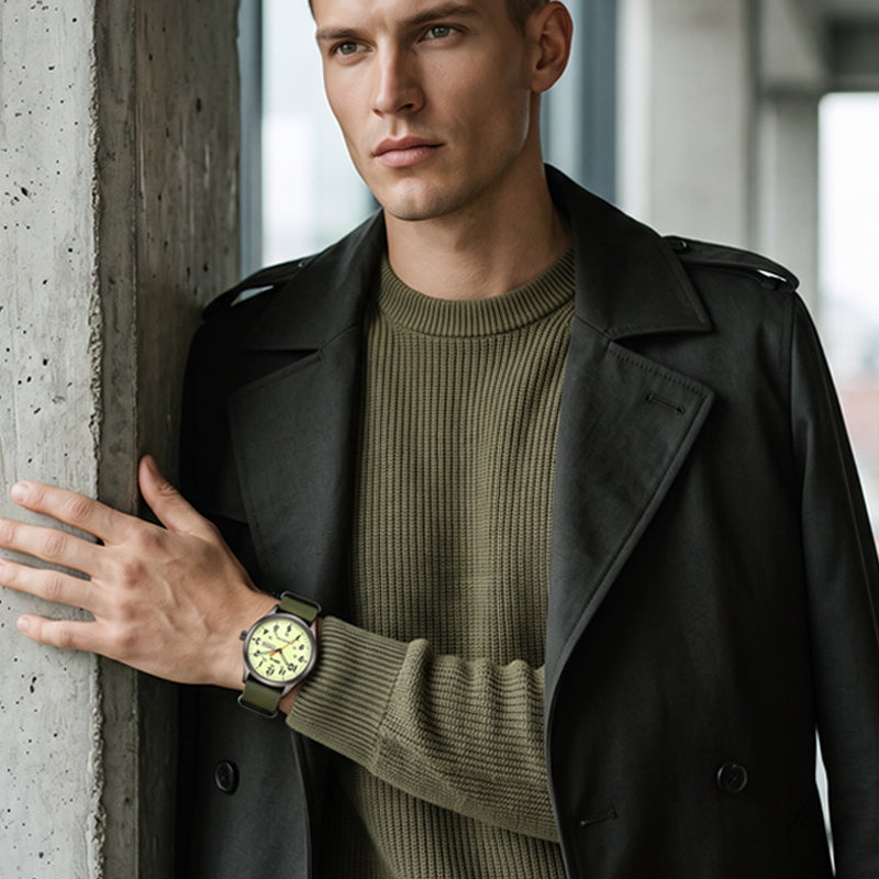 📢📢50% OFF !! ⏰Men's Quartz Watch with Luminous Display