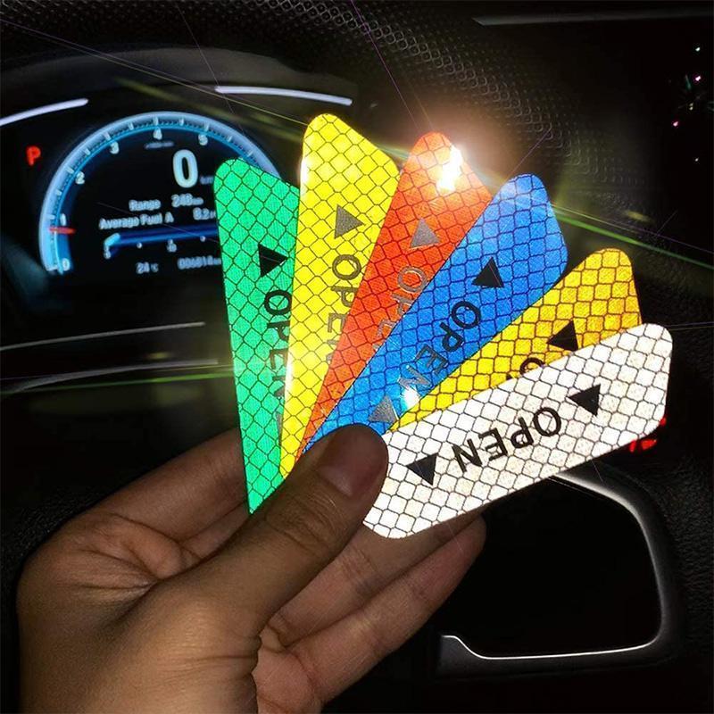 📢 50% OFF! Car Reflective Stickers – Weatherproof & Easy to Apply for Better Night Visibility 💡✨
