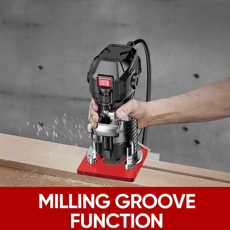 🎁2026 New Arrivals 50% OFF💥3-in-1 Router Milling Groove Bracket – Adjustable, Inch/cm Scales, Modular Design 🛠️