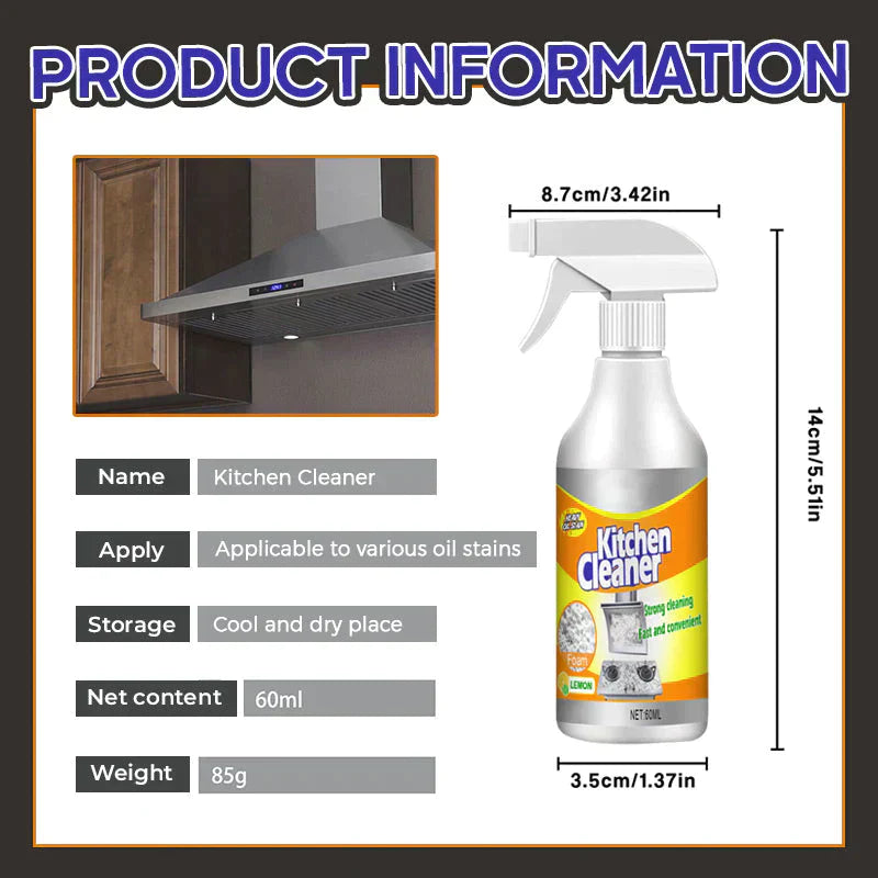 🔥NEW HOT SALE🔥🏠Multifunctional Kitchen Foam Cleaner