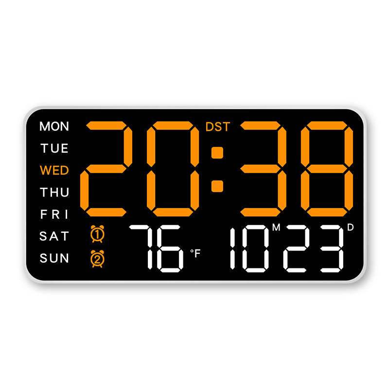 📢📢50% OFF !! ⏰Multifunctional decorative LED digital wall clock
