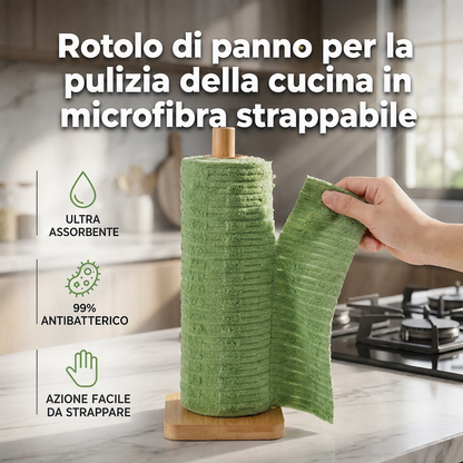 🧽50% OFF💚 Tear, Wipe & Done – Disposable, odor-free & hygienic – No more smelly sponges – quick & clean ✨