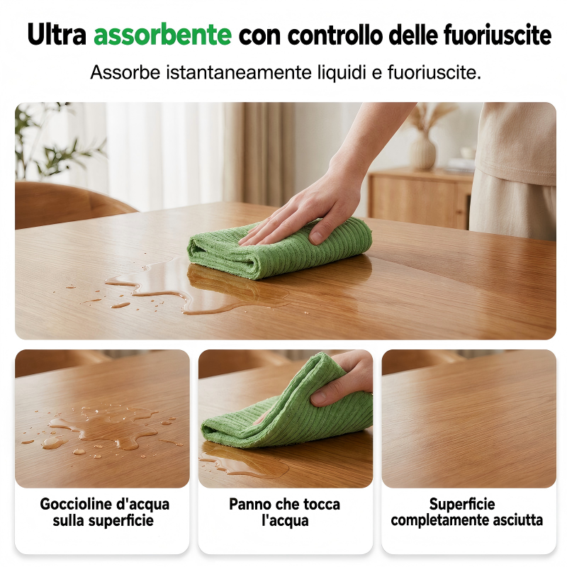 🧽50% OFF💚 Tear, Wipe & Done – Disposable, odor-free & hygienic – No more smelly sponges – quick & clean ✨