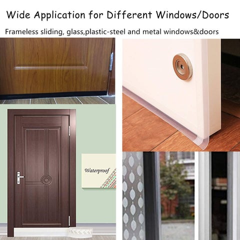 🏠 50% OFF FLASH SALE! ✨5M Self‑Adhesive Door Seal Strip – Flexible, Multi‑Purpose ✨