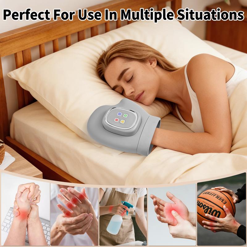 🎉 LIMITED TIME 50% OFF! 💆 Soothe Tired Hands & Wrists – Air Compression Massager with 3 Modes, 5 Intensities & Auto Timer.