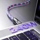 ⚡C to C 240W Charging Cable with Wearable Bracelet Design
