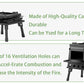 🎉 2026 Sale — Over 30,200 Sold!🏕️Foldable Cast‑Iron Wood Burning Rocket Stove 🔥