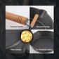 📢📢50% OFF & In Stock⏰ 🍳 Mini Nonstick Iron Pan 3.9"/10cm – Healthy Cast Iron, Uniform Heat & Wooden Handle ✨