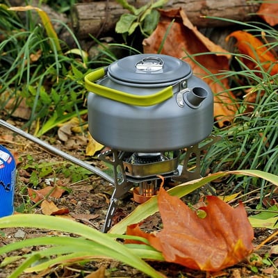 ⛺ LIMITED-TIME 50% OFF! ✨ Camping Gas Burner – 5800W, Piezo Ignition, Windproof 🔥