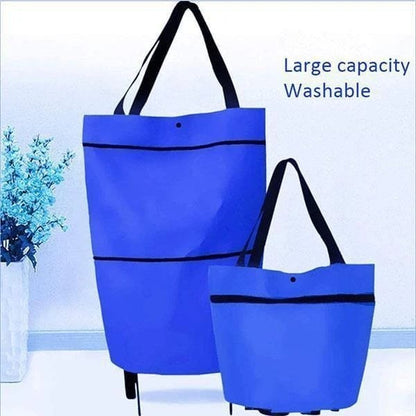 🔥HOT SALE 50% OFF🔥2-in-1 Shopping Bag Foldable Green Bag