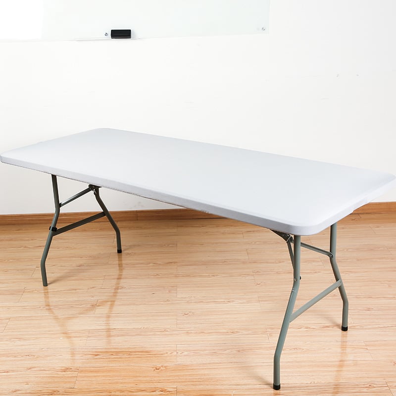🌸 LIMITED TIME 50% OFF! ✨Pack Stretch Fabric Table Top Cap Cover, fits 4ft/6ft/8ft Tables