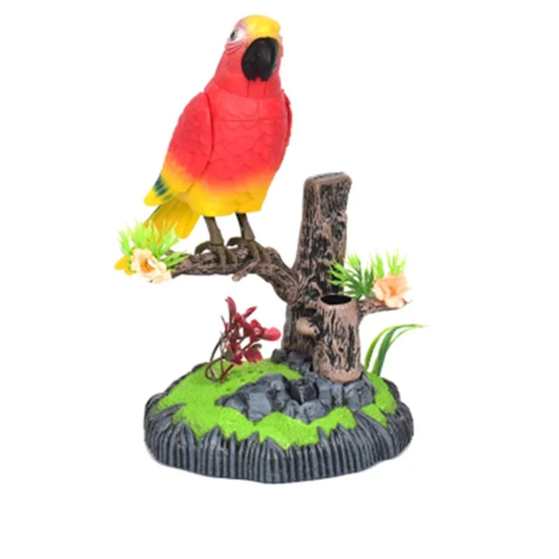 🦜Electric battery-powered voice-controlled parrots