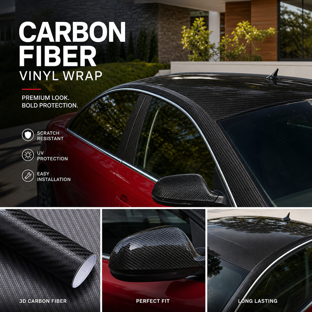📢📢 50% OFF🚗Carbonfaser-Autofolie mit Air-Release-Technologie