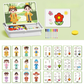 🎉50% OFF🎉 Magnetic Puzzle Dress-Up Game Children's Double-Sided Educational Toy Portable Preschool Learning Toy - While Supplies Last🔥