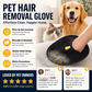 🐾 50% OFF! ✨ Pet Hair Remover Gloves – Double-Sided Silicone Bristles, Ergonomic Non-Slip Fit & Washable Reusable – Remove Fur from Sofas, Clothes & Carpets in Seconds 🧤