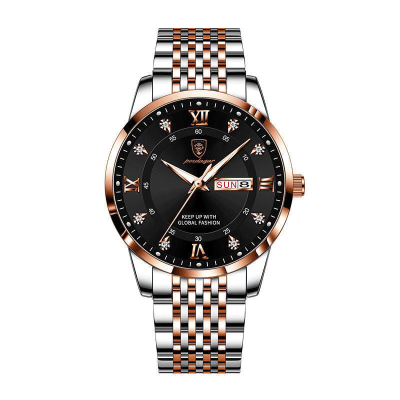 🎁Hot Sale 50% OFF⏳Men's Waterproof Luminous Calendar Quartz Watch