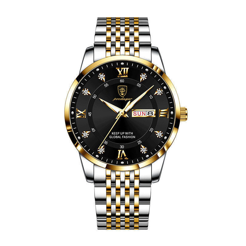 🎁Hot Sale 50% OFF⏳Men's Waterproof Luminous Calendar Quartz Watch